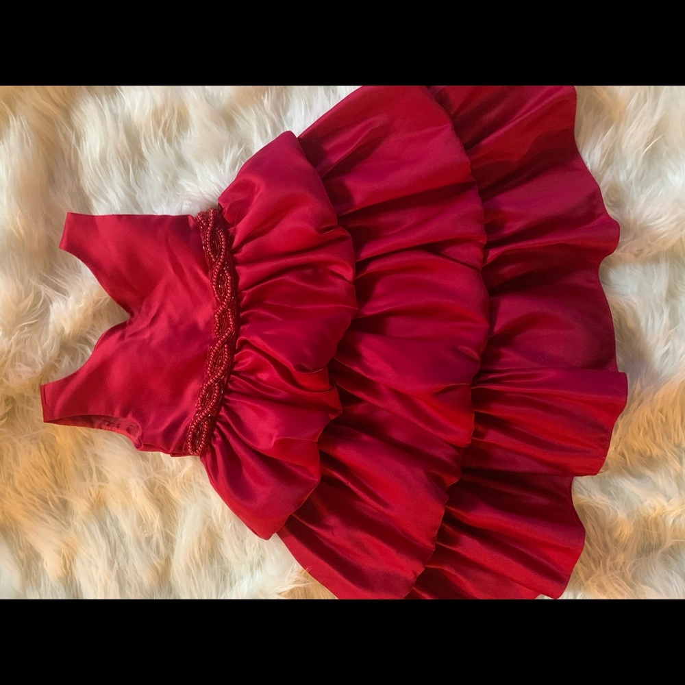 Satan red dress